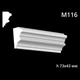 Молдинг гипсовый M116 (1231654627) - изображение 2