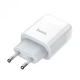 Сетевое зарядное устройство Hoco - C73A Glorious 2USB (2.4A, адаптер) - Белый - изображение 1
