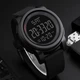 Спортивний годинник чоловічий SKMEI вологозахист 5атм 1257 Black - зображення 5