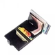 Гаманець Cart Holder з RFID захистом, чорний з застібкою - зображення 4