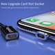 Магнитный кабель красный ESSAGER USB Type-C 1метр - изображение 2