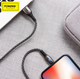 Зарядный кабель Zinc lighting FONENG Type-C Gray - изображение 3