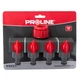 Перехідник розподільник з 4-ма кранами 3/4"-1" PROLINE 99241 - зображення 2