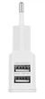 Сетевое зарядное устройство - адаптер 2xUSB White - изображение 9