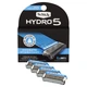 Сменные картриджи для бритья для мужчин Schick Hydro 5 Men's Razor Blade Refills 4шт (без коробки) - изображение 2