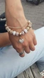 Женский браслет YADA с Шармами Luxury Crystal в стиле ПаНдОрА Золотистый Gold - изображение 14