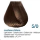 Краска для волос Pro.co Super B hair color cream 5/0 Каштановый светлый (8059340210046) - изображение 3
