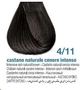 Краска для волос Pro.co Super B hair color cream 4/11 Каштановый натуральный интенсивный пепельный (8059340210657) - изображение 3