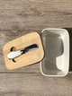 Масленка с ножом и бамбуковой крышкой "Butter" - изображение 7