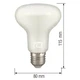 Лампа светодиодная рефлекторная Horoz Electric REFLED-12 12W R80 E27 001-042-0012 - изображение 2