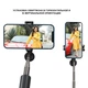 Селфи-стик штатив 4в1 SKY Phantom (N-MY) Bluetooth (84 см) Black - изображение 4