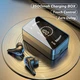 Бездротові Bluetooth навушники H3S з індикатором заряда та сенсорами Чорний - зображення 5