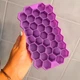 Силіконова форма для льоду CUMENSS Стільники Purple - зображення 4