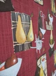 Вологостійкі шпалери для кухні вінілові гарячого тиснення LS Натюрморт ЭШТ5-1353 бордовий (1.06х10.05м) - зображення 4