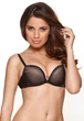 Бюстгальтер Gossard Glossies 6275 витончений привабливий гладкий з подвійним push-up 80D Black (5053014014100) - изображение 2