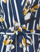 Халат жіночий Fable&Eve Knightsbridge 1382 16/XL Floral Stripe (5051877310735) - зображення 4