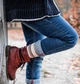 Женские теплые шерстяные носки CheshKit Mid-Calf Cabin socks Меланжевый Серый, размер 36-40 - изображение 3