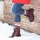 Носки флисовые теплые CheshKit Polartec Фиолетовый, S - изображение 3