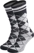 Набор 2 пары Мужские теплые шерстяные носки CheshKit Diamond socks Серо-белый, размер 40-44 - изображение 1