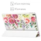 Чехол книжка, обложка для Apple iPad (Полевые цветы паттерн) модели 9.7 эпл айпад 2018 (A1893/A1954) - изображение 4