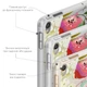 Чехол книжка, обложка для Apple iPad (Полевые цветы паттерн) модели 9.7 эпл айпад 2018 (A1893/A1954) - изображение 5