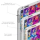Чохол книжка, обкладинка для Apple iPad (Яскраві квіти) моделі 7.9 mini 5 епл айпад міні 2019 case smart cover (823571097) - зображення 5