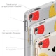 Чехол книжка, обложка для Apple iPad 10.2 (Сладкие фрукты) (2019) A2200/A2198/A2197; (2020) A2428/A2429; (2021) A2603/A2604 - изображение 7