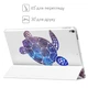 Чехол книжка, обложка для Apple iPad (Черепаха, космос) модели 7.9 mini 1 2 3 эпл айпад мини 2012 2013 2014 - изображение 4