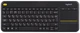 Клавиатура беспроводная Logitech Wireless Touch Keyboard K400 Plus (920-007147) Black USB - изображение 1