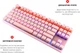 Клавіатура Motospeed K82 Hot-Swap Outemu Red Ukr Pink (mtk82phsr) - зображення 3