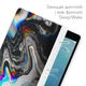 Чехол книжка, обложка для Apple iPad (Радужный мрамор) модели 9.7 эпл айпад 2018 (A1893/A1954) - изображение 3