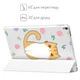 Чехол книжка, обложка для Apple iPad (Кавайный котик) модели 7.9 mini 1 2 3 эпл айпад мини 2012 2013 2014 - изображение 4