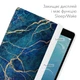 Чехол книжка, обложка для Apple iPad (Синий мрамор) модели 7.9 mini 5 эпл айпад мини 2019 (A2124/A2126/A2133) - изображение 3