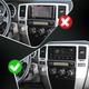 Штатная магнитола 9" Lesko для Toyota 4Runner IV Рестайлинг 2005-2009 4/64Gb/ 4G/ Wi-Fi/ CarPlay Тойота - изображение 3