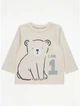 Реглан молочный I AM 1 Bear George 68-74см (40006208) - изображение 1