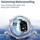 Детские умные смарт-часы Lemfo HW11 Aqua Plus с камерой GPS отслеживанием сенсорным экраном и водонепроницаемым корпусом Голубой 4g. - изображение 7