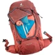 Туристический рюкзак Deuter Futura Air Trek 55 + 10 SL Redwood-Lava (3402221 5574) - изображение 9