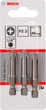 Біта Bosch Extra-Hard PZ2, 49 мм, 3 шт (2607001577) - зображення 1