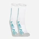 Набор мужских носков высоких Head Performance Short Crew 791010001-003 39-42 3 пары Белый/Серый/Разноцветный (8720245076227) - изображение 2