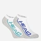 Набір чоловічих шкарпеток коротких Head Performance Sneaker 791018001-003 39-42 2 пари Білий/Сірий/Різнокольоровий (8720245076401) - зображення 1