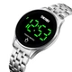 Спортивные часы мужские SKMEI LIGHT влагозащита 3атм 1579 Silver - изображение 3