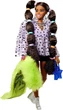 Кукла Барби Экстра 7 Модница Barbie Extra Doll #7 in Top, Shorts & Furry Shrug with Pet Pomeranian - изображение 5