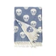 Полотенце Lotus Home Pestemal Skull 90*160 denim деним (svt-2000022305860) - изображение 5