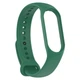 Силиконовый ремешок для фитнес браслетов Xiaomi Mi Band 5/6/7, Silicone, Army Green, с удобной застёжкой, на фитнес трекер и смарт часы, ArmorStandart (ARM61900) - изображение 1
