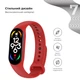 Силиконовый ремешок для фитнес браслетов Xiaomi Mi Band 5/6/7, Silicone, Flame, с удобной застёжкой, на фитнес трекер и смарт часы, ArmorStandart (ARM61891) - изображение 3