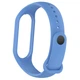 Силиконовый ремешок для фитнес браслетов Xiaomi Mi Band 5/6/7, Silicone, Jean Blue, с удобной застёжкой, на фитнес трекер и смарт часы, ArmorStandart (ARM61906) - изображение 2