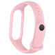 Силиконовый ремешок для фитнес браслетов Xiaomi Mi Band 5/6/7, Silicone, Girly Pink, с удобной застёжкой, на фитнес трекер и смарт часы, ArmorStandart (ARM61904) - изображение 2