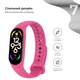Ремешок TPU ArmorStandart для Xiaomi Mi Band 7 6 5 New Style Barbie Pink (ARM61897) - изображение 3