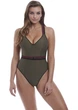 Купальник спільний Freya Club Envy 6826 8/XS Khaki (889501044924) - зображення 2