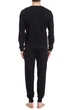 Піжама чоловіча Homewear MAD 36180 з довгим рукавом та принтом стильна зимова XL Noir (3700463536854) - зображення 2